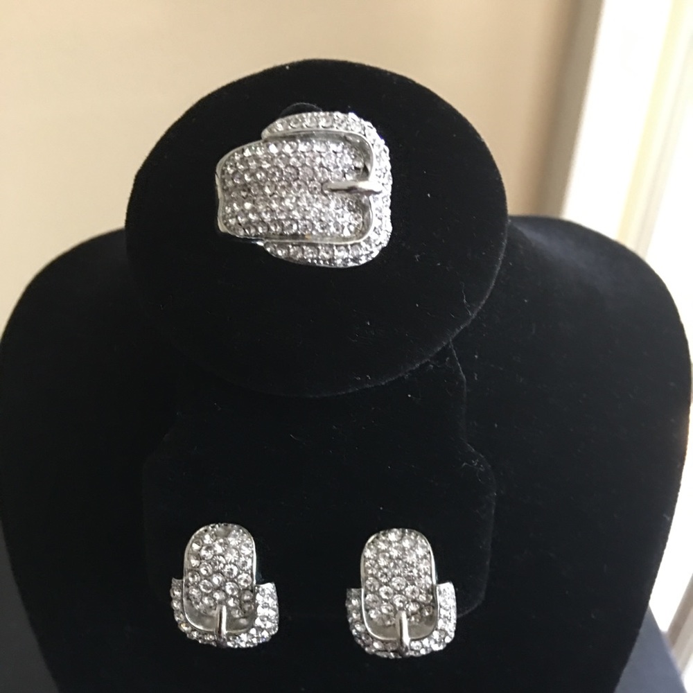 2 pc OPC earring and ring set